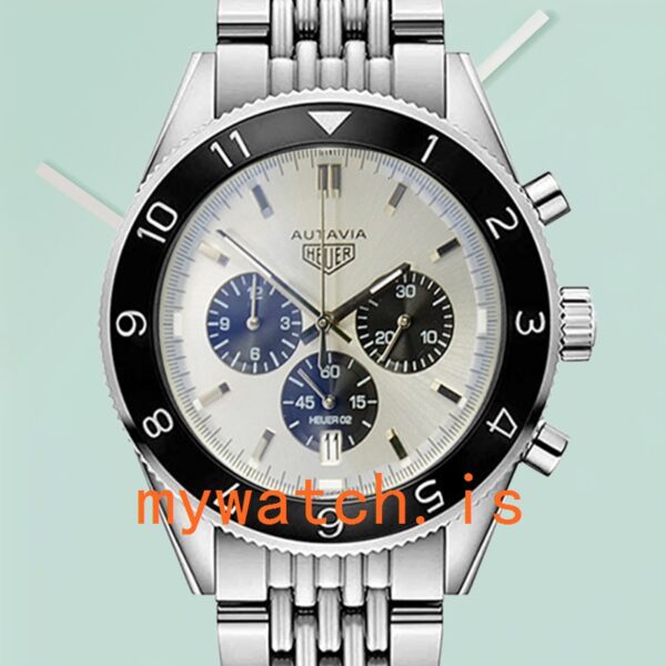 Tag Heuer Autavia 43mm CBE2110-006 Men White Dial: A Timeless Masterpiece