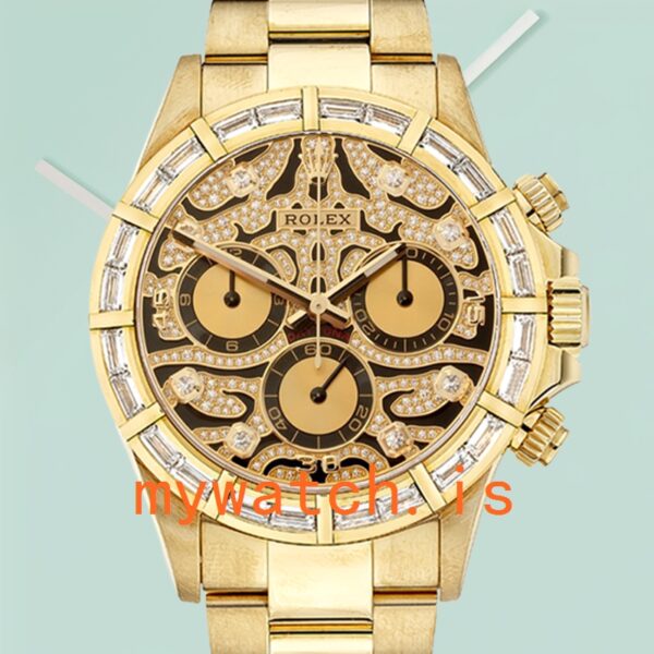 Rolex Daytona 40mm 116568 Men’s Gold-tone Oyster Bracelet: A Timeless Masterpiece